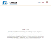 Tablet Screenshot of cojafex.com
